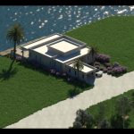 Architectural 3-D Illustration of Sea Breeze House